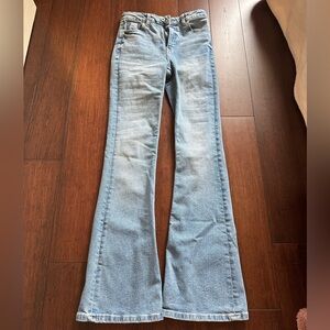 Zara High Rise Flare Jeans